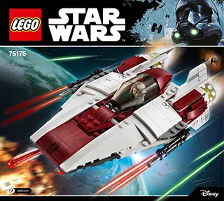 Star Wars 2024 75175 a wing starfighter