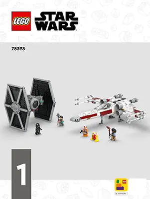 LEGO Star Wars TIE Fighter & X-Wing Mash-up • Set 75393