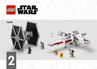 LEGO Star Wars TIE Fighter & X-Wing Mash-up • Set 75393