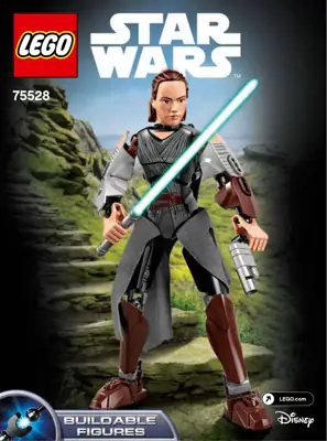 LEGO Star Wars Rey • Set 75528 • SetDB • Merlins Bricks