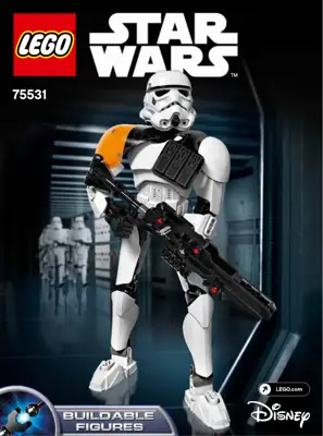 Wars Buildable Figure Lego Star Wars 75531 Stormtrooper Commander