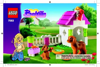 LEGO Belville Playful Puppy • Set 7583 • SetDB