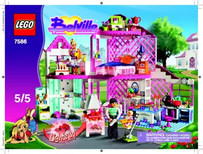 LEGO Belville Sunshine Home • Set 7586 • SetDB