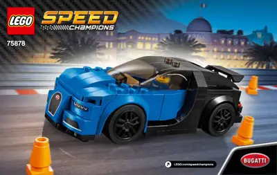 LEGO Speed Champions Bugatti Chiron • Set 75878 • SetDB