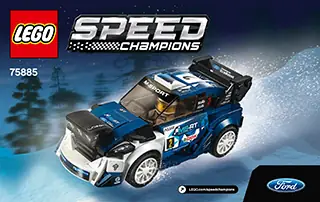 LEGO Speed Champions Ford Fiesta M-Sport WRC • Set 75885