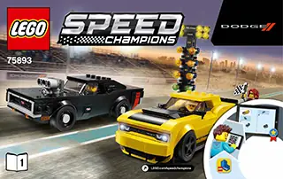 LEGO Speed Champions 2018 Dodge Challenger SRT Demon and