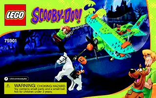 Scooby-Doo Mystery Plane factory Adventures 75901