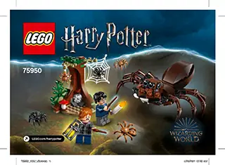 Lego 75950 Harry high quality Potter Aragog's Lair