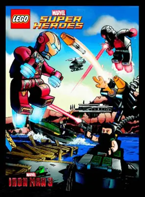 Super Heroes Marvel Iron Man Extreme Sea Port 2024 Battle - #76006 98% Complete