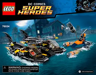 LEGO Batman The Batboat Harbor Pursuit • Set 76034 • SetDB