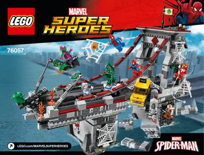 LEGO Marvel Spider-Man Web Warriors Ultimate Bridge Battle