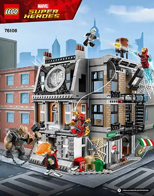 LEGO 76108 Marvel Super Heroes Sanctum outlet Sanctorum Showdown