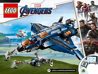 LEGO Marvel: Avengers Ultimate buy Quinjet