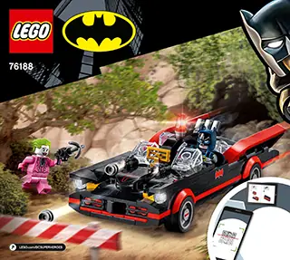 DC: Batman Classic TV Series offers Batmobile, Set #76188, Kit has (345) Pieces