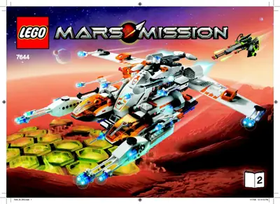 LEGO Space MX-81 Hypersonic Operations Aircraft • Set 7644