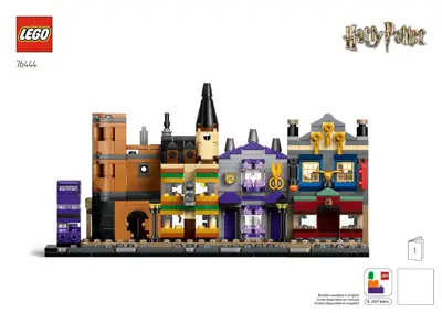 ヴェネタ Diagon Alley™ Wizarding Shops 76444 | Harry Potter™ | Buy online