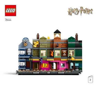 LEGO Harry Potter Diagon Alley Wizarding Shops • Set 76444