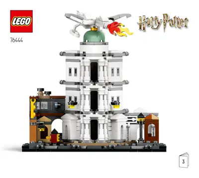 LEGO Harry Potter Diagon Alley Wizarding Shops • Set 76444
