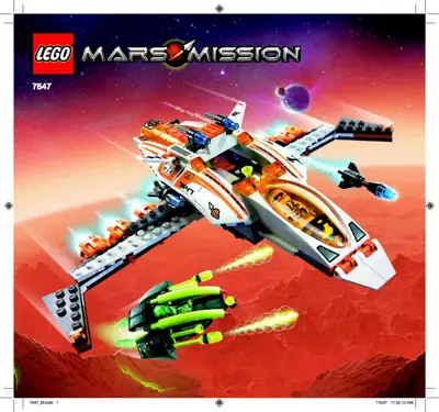 LEGO Space MX-41 Switch Fighter • Set 7647 • SetDB