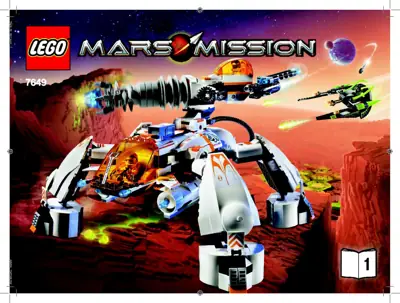 LEGO Space MT-201 Ultra-Drill Walker • Set 7649 • SetDB