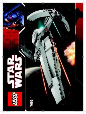LEGO Star Wars Sith Infiltrator • Set 7663 • SetDB