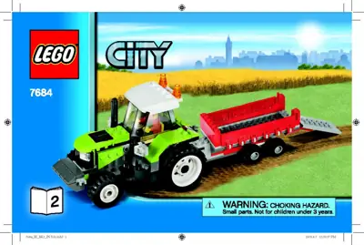 LEGO City Pig Farm & Tractor • Set 7684 • SetDB