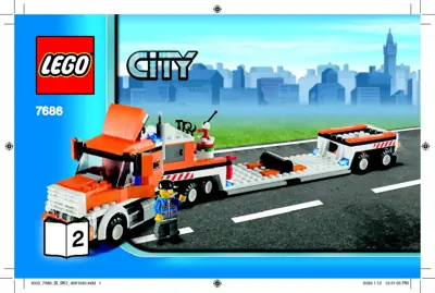 LEGO City Helicopter Transporter • Set 7686 • SetDB
