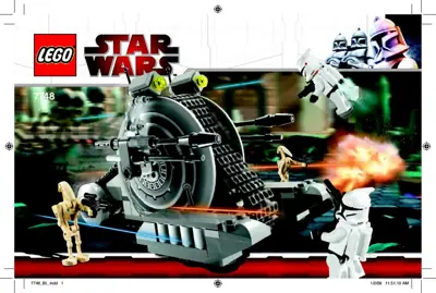 LEGO Star Wars Corporate Alliance Tank Droid • Set 7748