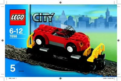 LEGO Trains Cargo Train Deluxe • Set 7898 • SetDB