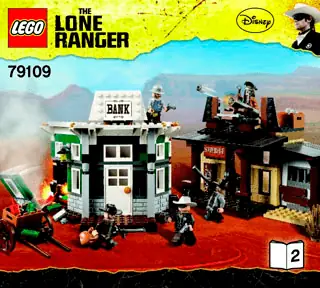 LEGO The Lone Ranger Colby City Showdown • Set 79109 • SetDB