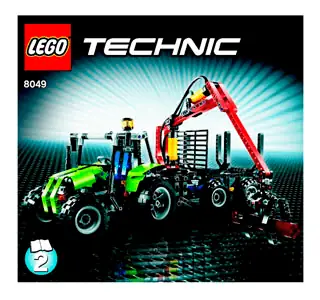 Technic 8049 Tractor with Log Loader sold