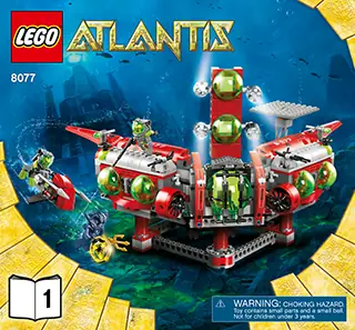 LEGO Atlantis Exploration HQ • Set 8077 • SetDB