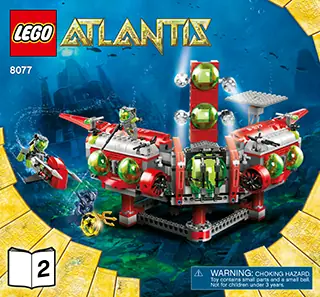 ①intellijel / Atlantis Lego ATLANTIS - Portal of Atlantis (8078) NEW UNOPENED AGES