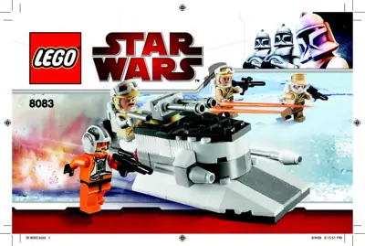 LEGO Star Wars Rebel Trooper Battle Pack • Set 8083 • SetDB