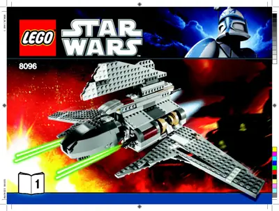 LEGO Star Wars Emperor Palpatine's Shuttle • Set 8096
