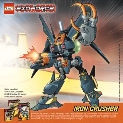 LEGO Exo-Force Claw Crusher • Set 8101 • SetDB
