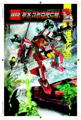 LEGO Exo-Force River Dragon • Set 8111 • SetDB