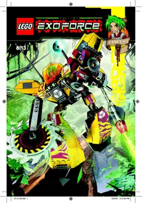 LEGO Exo-Force Assault Tiger • Set 8113 • SetDB