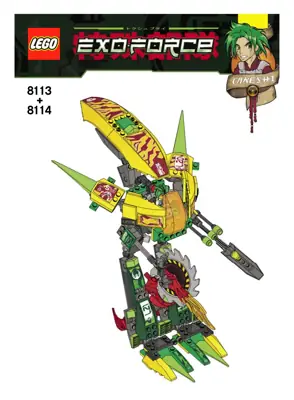 LEGO Exo-Force Assault Tiger • Set 8113 • SetDB
