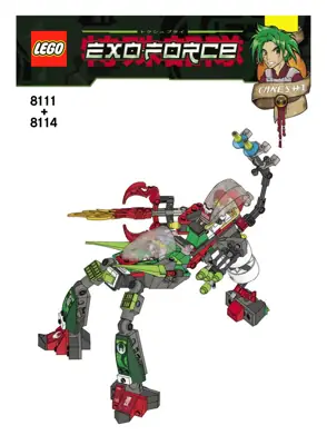 LEGO Exo-Force Chameleon Hunter • Set 8114 • SetDB