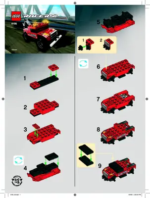 LEGO Racers Turbo Tow • Set 8195 • SetDB • Merlins Bricks