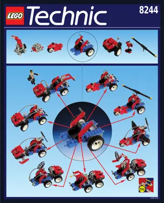 LEGO Technic Convertibles • Set 8244 • SetDB