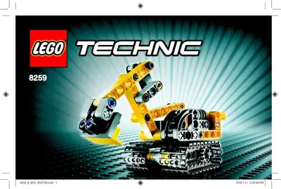 LEGO Technic Mini Bulldozer • Set 8259 • SetDB
