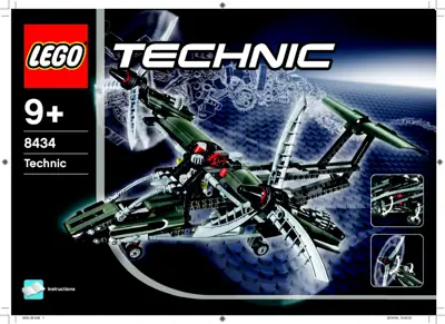 LEGO Technic Aircraft • Set 8434 • SetDB • Merlins Bricks