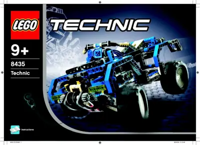118セット① LEGO Technic 4WD • Set 8435 • SetDB • Merlins Bricks
