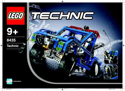 LEGO Technic 4WD • Set 8435 • SetDB • Merlins Bricks