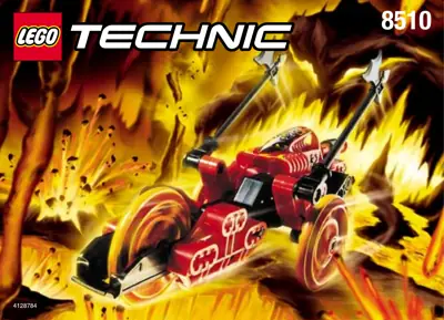 LEGO RoboRiders Lava • Set 8510 • SetDB • Merlins Bricks