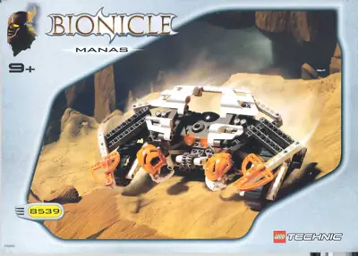 LEGO BIONICLE Manas • Set 8539 • SetDB • Merlins Bricks