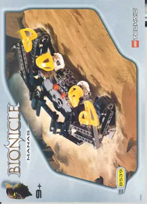 LEGO BIONICLE Manas • Set 8539 • SetDB • Merlins Bricks