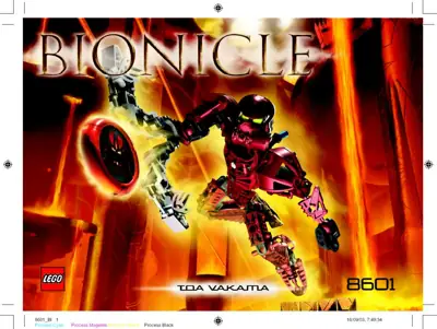 LEGO BIONICLE Toa Vakama • Set 8601 • SetDB • Merlins Bricks